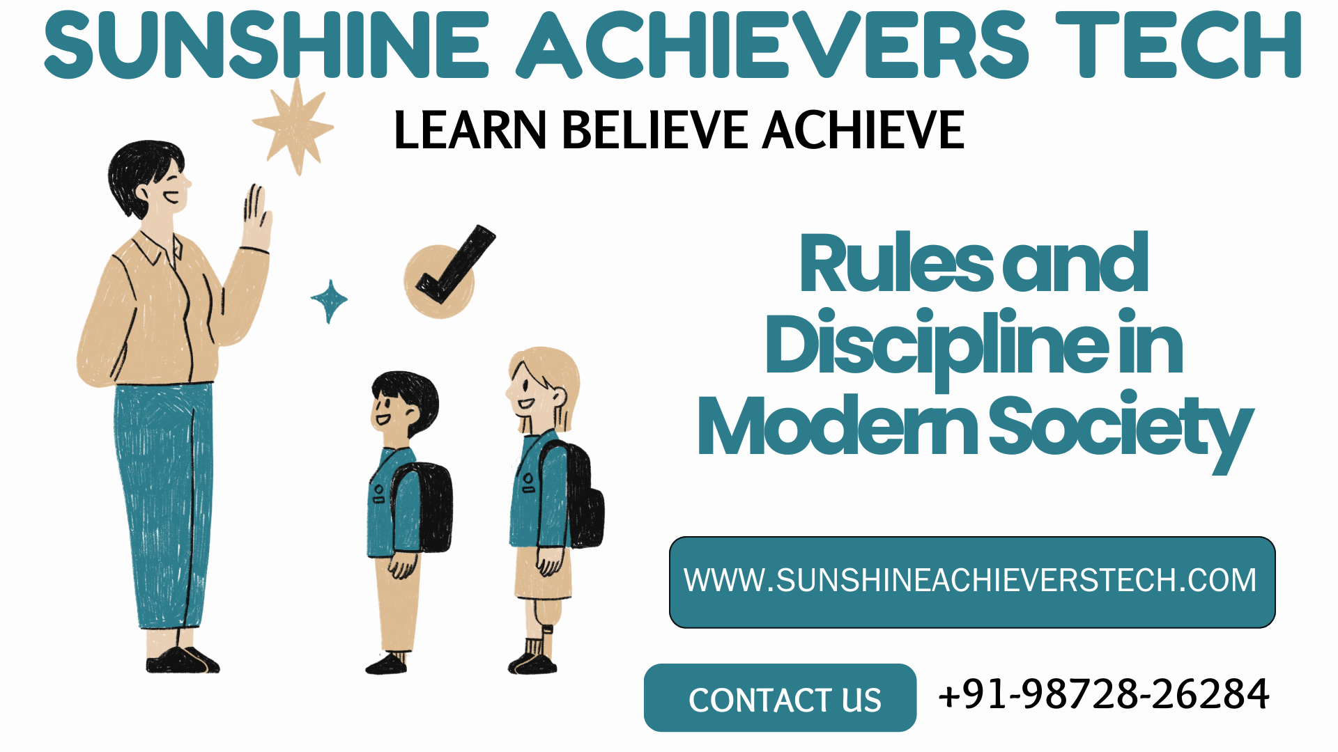 Rules and discipline helping society function in an organized way