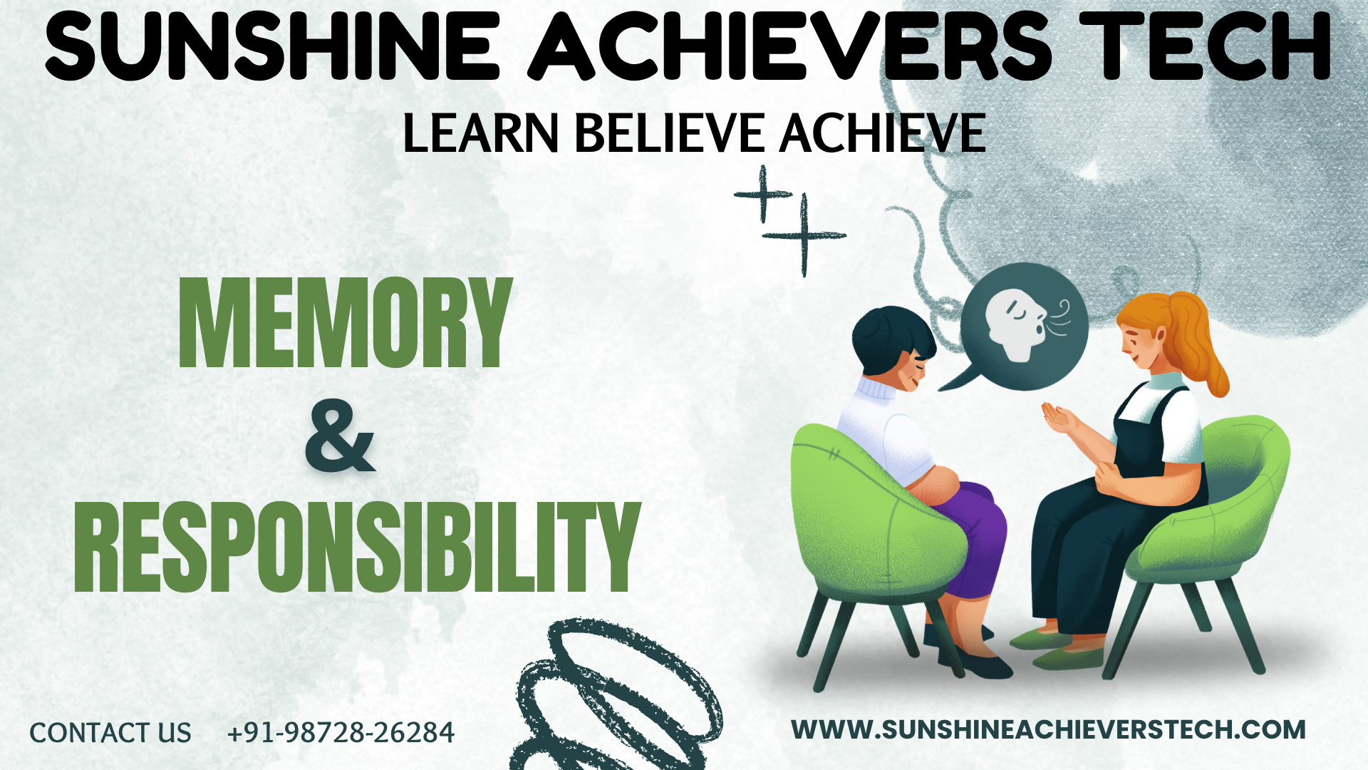 Illustration representing memory and responsibility