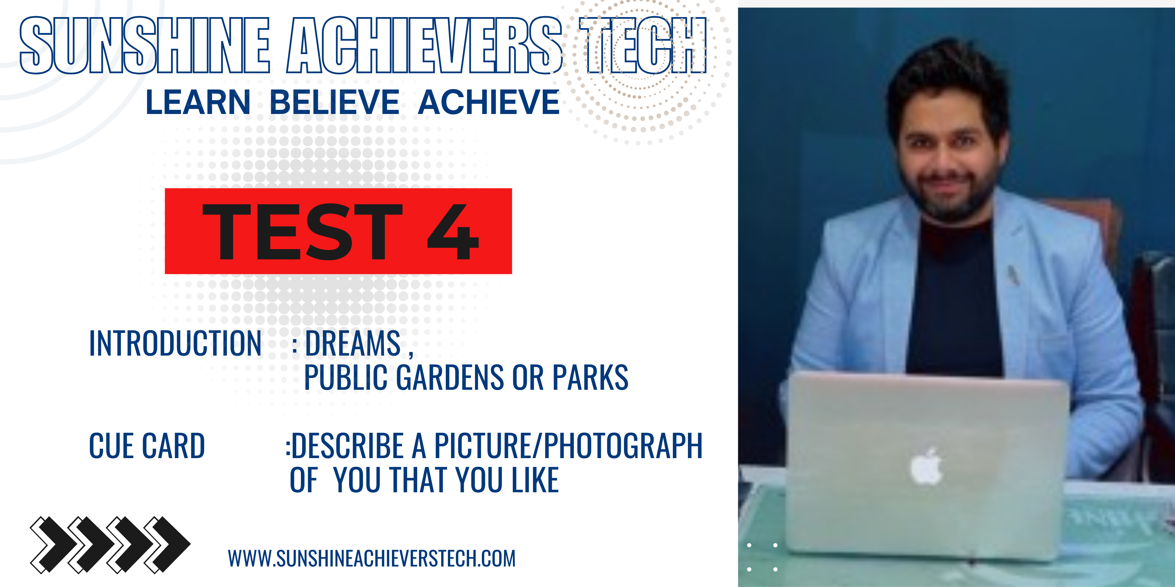 IELTS Speaking Topics – Dreams, Public Gardens or Parks | Cue Card: Describe a Picture or Photograph of You That You Like