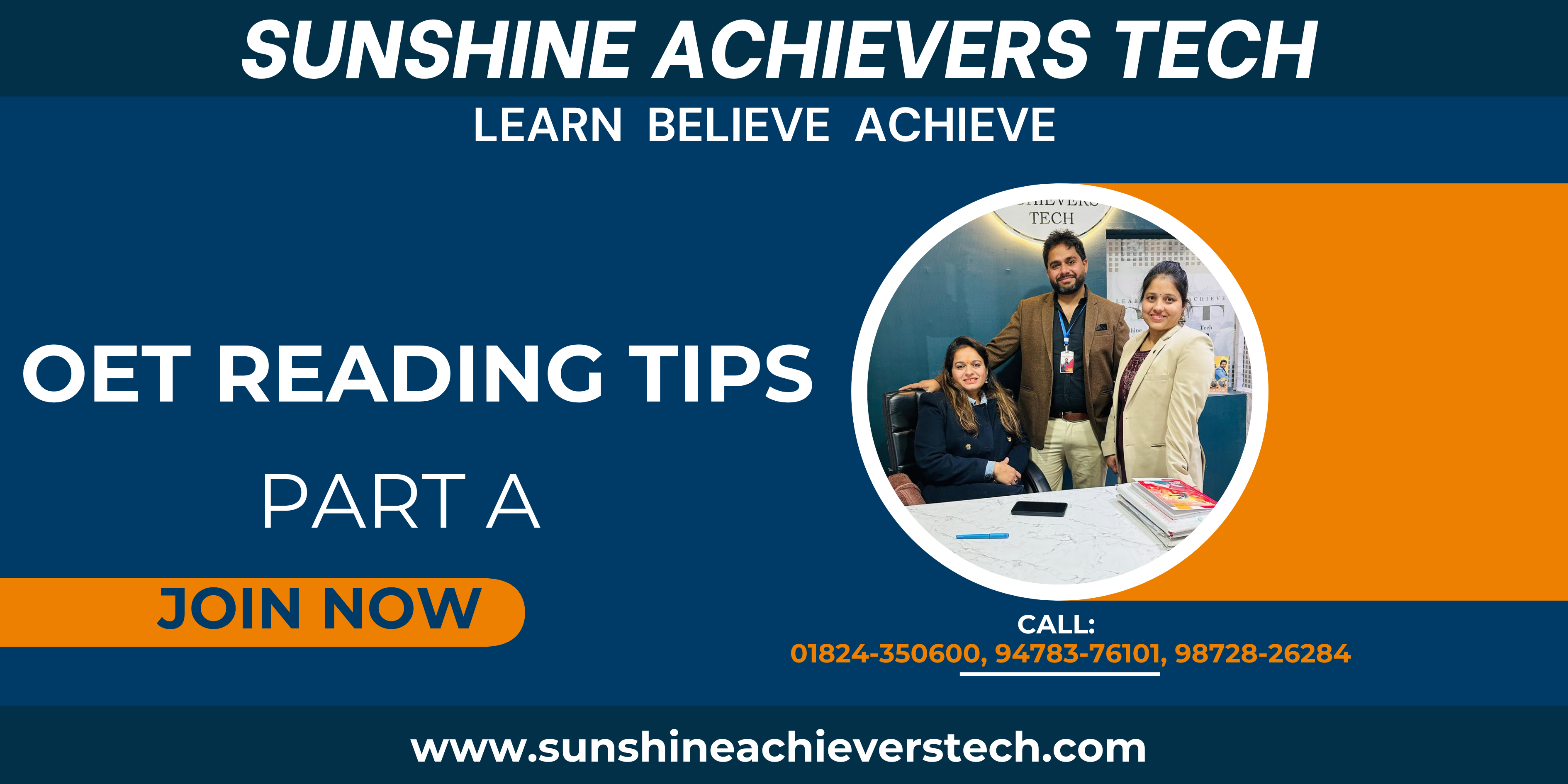 OET Reading Tips and Strategies with Sunshine Achievers Tech